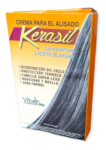 Crema Alisadora Kerasil Con Keratina - g a $110