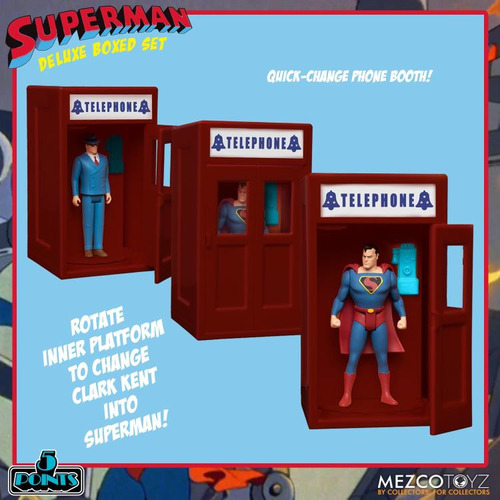 Mezco Superman:the Mechanical Monsters(1941)5 Points Deluxe