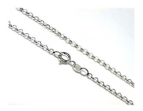 Cadena Forcet De Plata 925 45 Cm Rolo 2 Mm Kendra Joyas