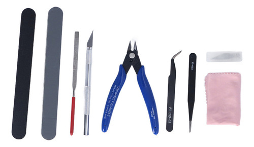 Kit De Herramientas Para Maquetas, Alicates, Pinzas, Cuchill