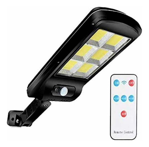 Lámpara Solar Led Para Jardín, Patio Con Sensor Y Control