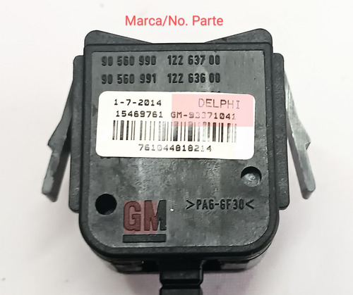 Interruptor Direccionales Sin Giro Astra 2000/06. Gm Orig.