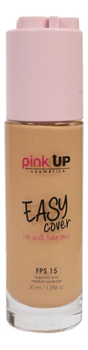 Pink Up, Maquillaje Liquido, Cobertura Media, Base De Agua Tono Cinnamon