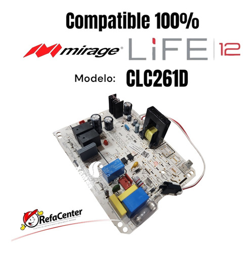 Tarjeta De Condensador Mirage X2 / Life12 Cxc261f , Clc261d