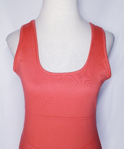 Vestido Mujer Elastizado Musculosa  Moda Las Antonias La9967