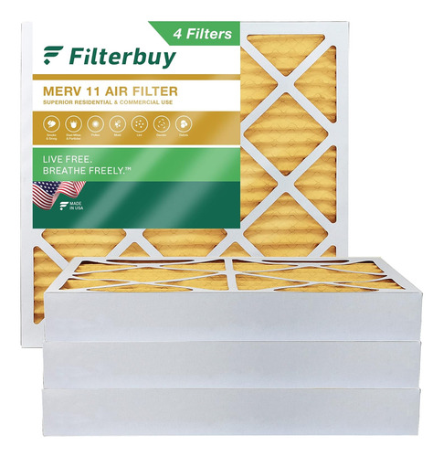 Filtros De Horno/filtros De Aire, merv 11/dorado, Paqu...