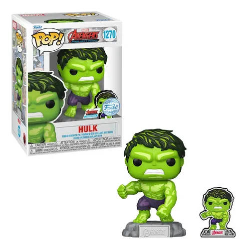 Funko Pop 1270 - Hulk Pin Exclusive (avengers) Amazon