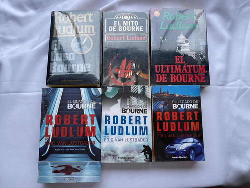 Bourne Saga Completa Robert Ludlum 6 Libros (Usado)