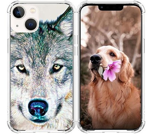 Para iPhone 14 Plus Case Wolf Tema - Funda Ccfuncase Wjn59