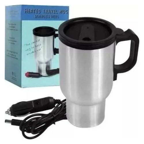 Tazón Vaso Mug Auto Acero Inoxidable - Heated Travel Mug