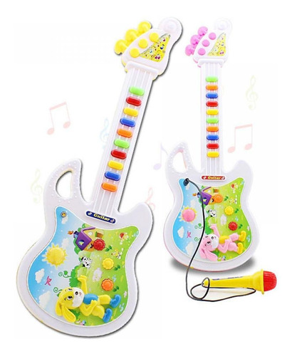 Guitarra Para Niños Pequeños De 1 A 5 Años De Patgoal