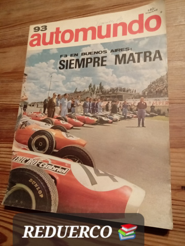 Automundo 93 Fangio F3 Matra Automodelismo 14/2/1967