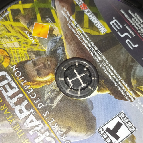 Uncharted 3 Portada Custom Ps3 - Español (Usado)