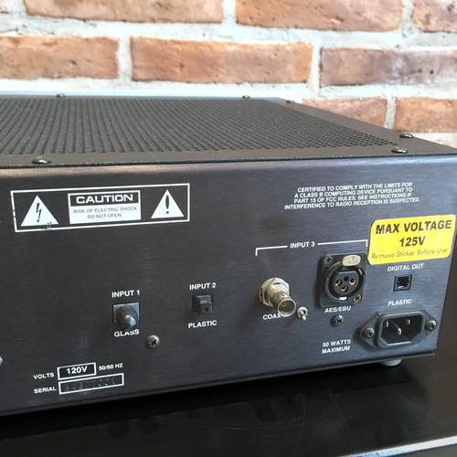 Imagen 7 de 8 de Conversor Digital Analógico Valvula Audio Research Dac3 Mkii