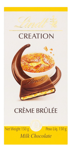 Chocolate Crème Brûlée Lindt  cartucho 150 g