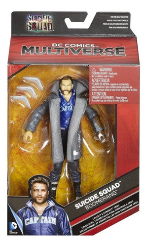 Suicide Squad Figura De Accion Capitan Boomerang Caja Dañada