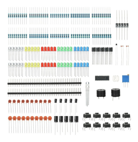 Kit Componentes Profesionales Para Electrónica O Arduino