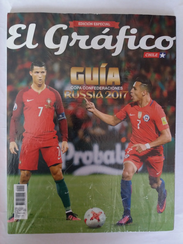 Libro:  El Grafico: Guia Copa Confederaciones, Russia 2017