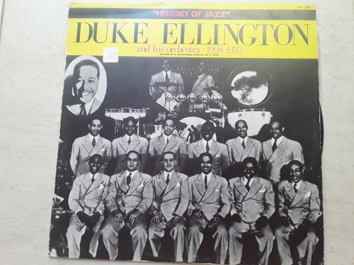 Duke Ellington - History Of Jazz - Lp Vinilo / Kktus