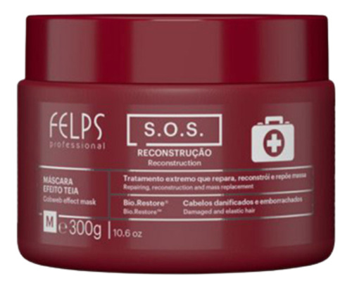 Kit Felps Sos Shampoo 250ml + Mascara 300g