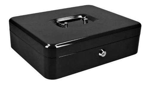 Caja Para Dinero Metálica Con Charola Removible Lock Cdi30