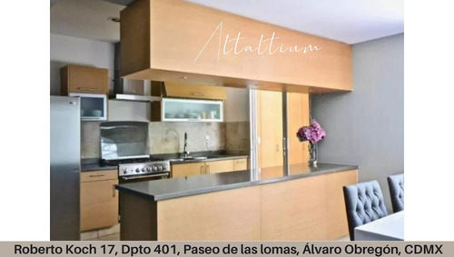 Departamento En Venta Roberto Koch 17, Depto 401, Paseo De Las Lomas, Álvaro Obregón, Cdmx. Vg5-za