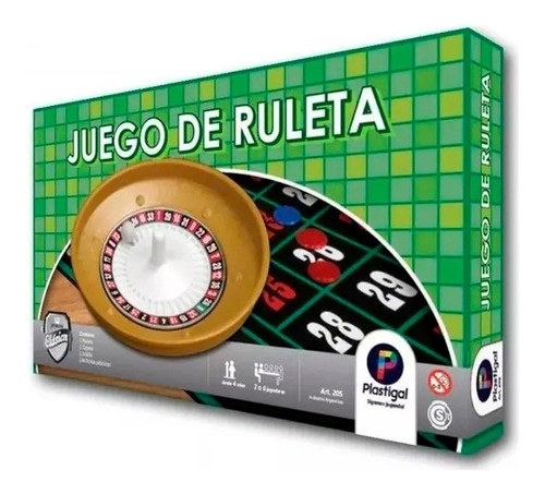 Juego De Mesa Juego De Ruleta Clásica Plastigal 205