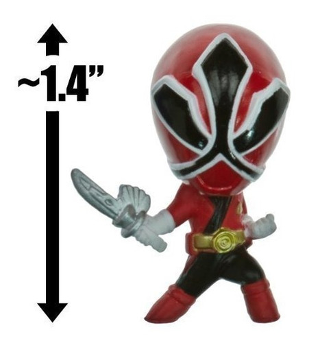 Power Rangers Samurai Red Samurai Guardabosques 1.4  Mini-fi