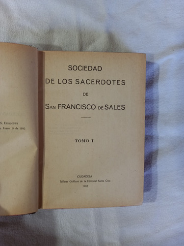 Sociedad De Los Sacerdotes De San Francisco De Sales Manual