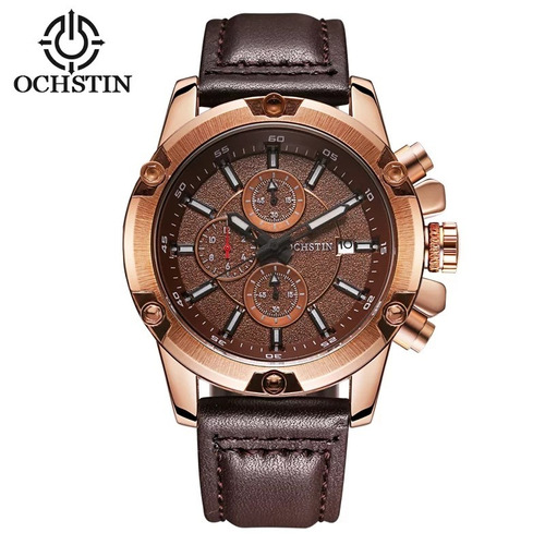 Relógio Original Ochstin Com Cronógrafo Modelo 6075g