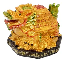 Comprar Feng Shui Chisme Chino Estatua Tortuga Dragón Decoración Col