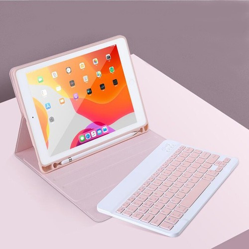 Funda Con Teclado Para 8% iPad 7 (10,2 Polos)