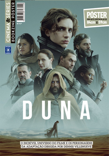Duna - Superpôster Cinema e Séries, de Editora Europa. Editorial Editora Europa Ltda., capa mole em português, 2021