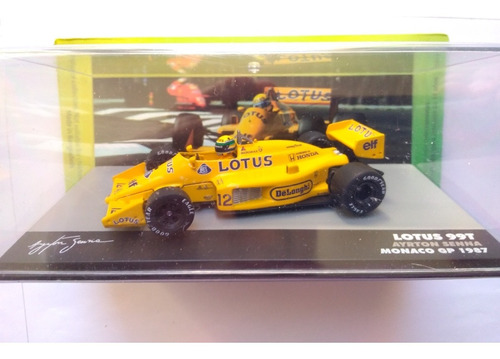 Lotus 99t - 1987 Ayrton Senna Monaco Esc 1:43 F1 Altaya