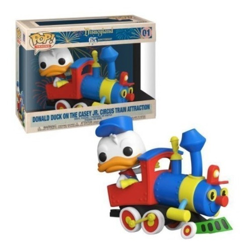 Funko Pop Donald Duck Tren Disneyland Circus Pato Donald #01