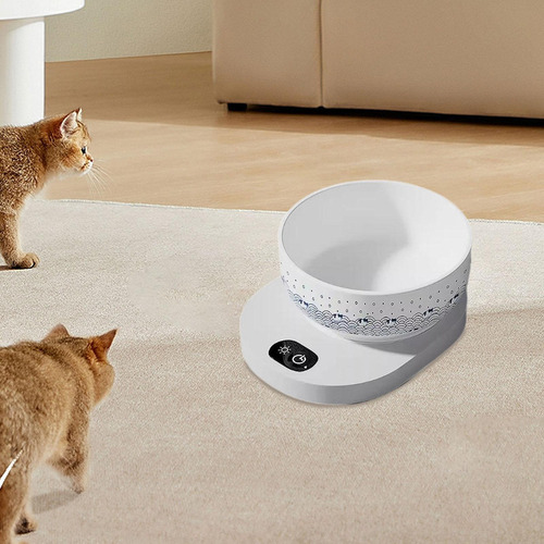 M Cuenco Calentado For Comida De Gatos, Cuenco De Agua Usb,