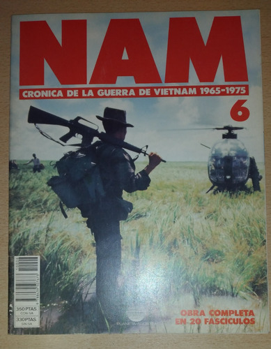 Revista Nam Guerra De Vietnam 1965-1975 N°6 Mayo De 1988