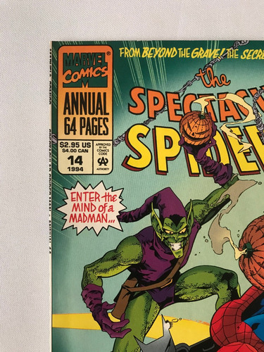 Peter Parker Spectacular Spider-man Annual #14 Joe Madureira (Usado)