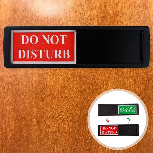 2 Uds., Letrero Deslizante De Privacidad, , Para Oficina,