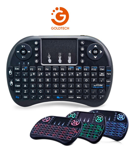 Mini Teclado Para Smart Tv,tv Box,celular, Tablet,chromecast