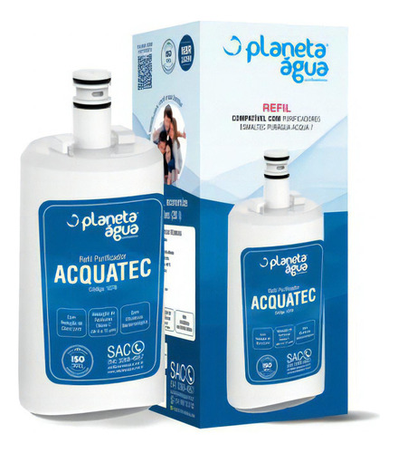 Refil Para Purificador Acquatec Planeta Água