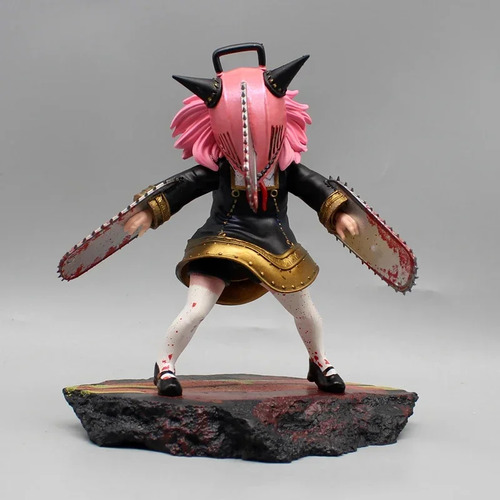 Figura De Acción Anime Spy × Family Anya Forger Cos Chainsaw