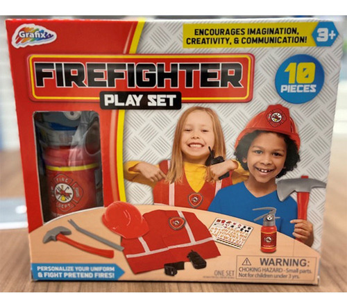 Juego De Rol Bombero Para Niños