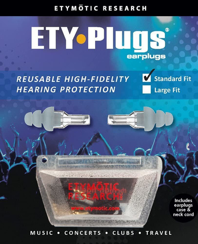 Protectores Auditivos Ety Etymotic High Fidelity Fit