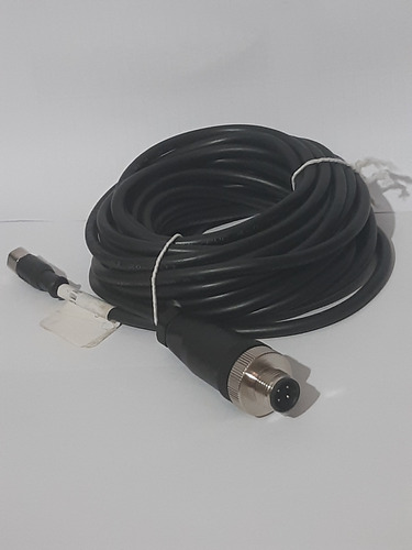 Cable Conector M12 Macho 4p+conector M8 4 Pin Hembra 5mts (Usado)