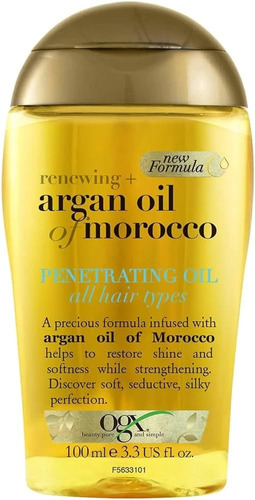 Aceite De Cabello Ogx Aceite De Argan Morocco 100ml