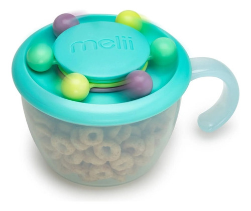 Recipiente Comida Bebé Ábaco Menta 200 Ml Snack Alimentación