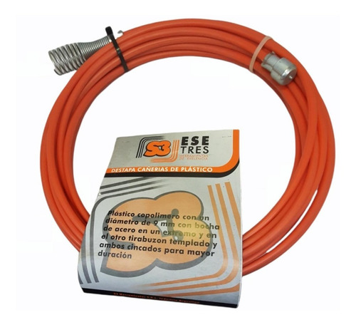 Cinta Destapa Cañeria Plastica S3 20 Mts Jasper Caballito