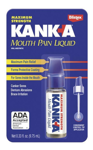 Kank+a Alivio De Dores Bucal E Aftas - 9,75 Ml