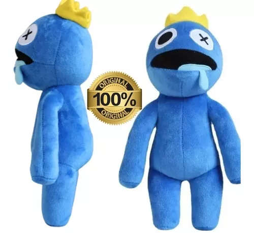 Boneco Azul Babão Rainbow Friends Roblox Blue Monstro Jogo